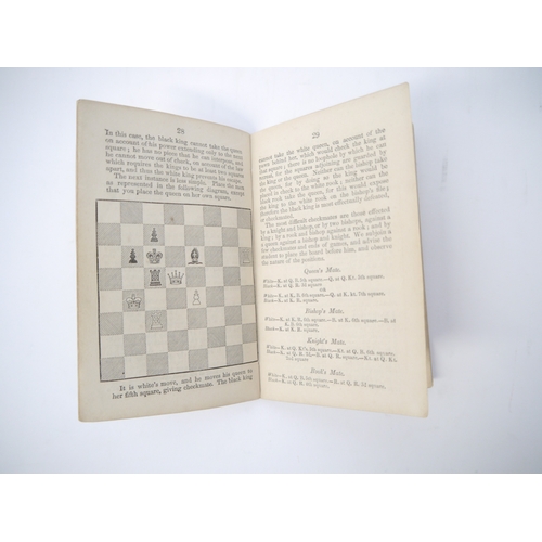 9355 - (Chess.) J. Bishop: 'Chess & Draughts made easy. Containing instructions to learners, and hints to a... 