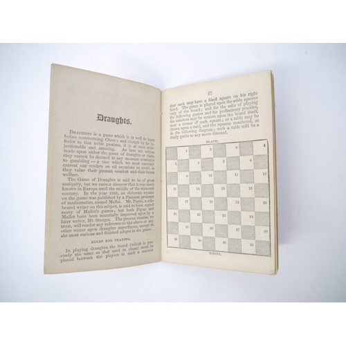 9355 - (Chess.) J. Bishop: 'Chess & Draughts made easy. Containing instructions to learners, and hints to a... 