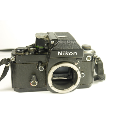 6040 - A Nikon F2 SLR 35mm camera w/ Photomic A Finder & Nikkor-O 35mm lens