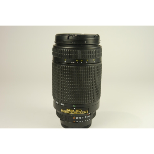 6019 - Three Nikon AF Nikkor Lenses
Models: 
Nikkor 28-100mm F3.5-5.6 G Zoom
Nikkor 70-300mm F4-5.6 G Zoom
... 