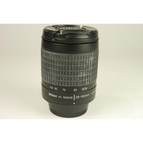 6019 - Three Nikon AF Nikkor Lenses
Models: 
Nikkor 28-100mm F3.5-5.6 G Zoom
Nikkor 70-300mm F4-5.6 G Zoom
... 