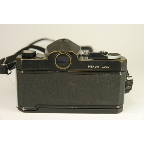 6024 - A Nikon Nikkormat FTN SLR 35mm film camera (Body Only) & A Nikon EM SLR 35mm film Camera w/ Nikon MD... 