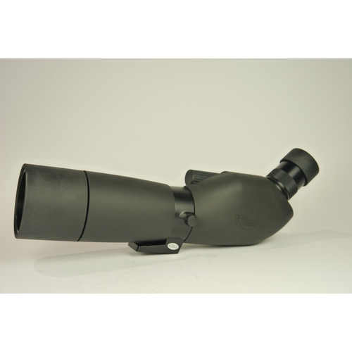 6064 - A pair Viking AV-80ED body angled spotting scope w/ Viking case & opticron