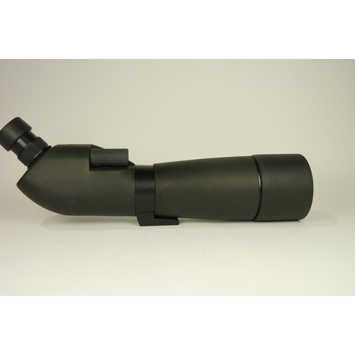 6064 - A pair Viking AV-80ED body angled spotting scope w/ Viking case & opticron