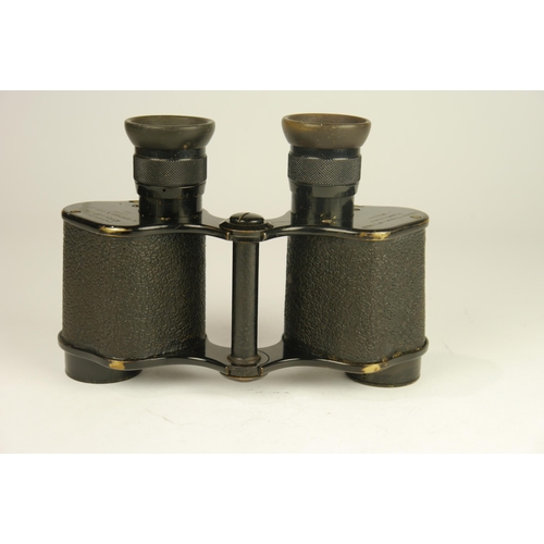 6008 - A Pair Binocular Prismatic No. 3 Mark II Army Field Binoculars 1918