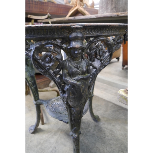 2015 - A cast iron pub table base