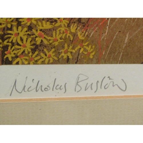 4094 - NICHOLAS BRISTOW (XX/XXI) Two framed and glazed limited edition prints - 'July Meadow', no. 367/500 ... 