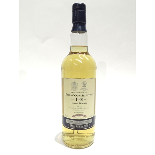 7033 - 1991 Glencadam Berry's Own Selection Single Malt Scots Whisky, bottled 2004, 46%, 70cl