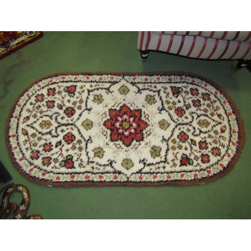 4214 - A collection of four 1960's/70's wool rugs, largest 140cm x 70cm