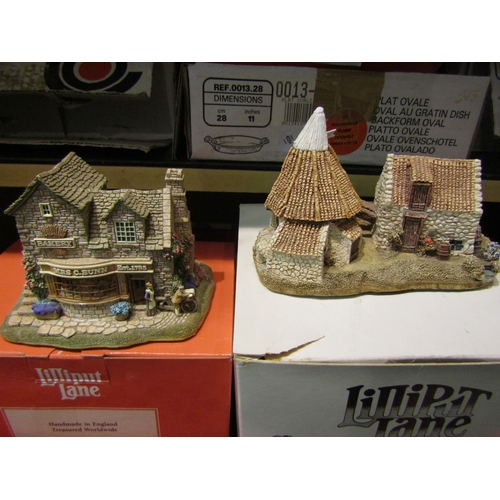 4247 - Two boxes of boxed Lilliput Lane cottages including early examples