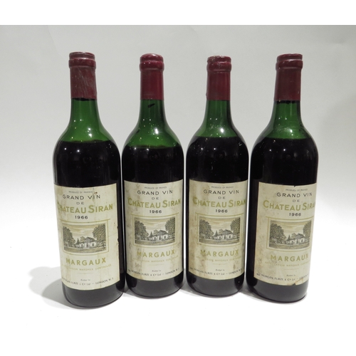 7130 - 1966 Chateau Siran, Margaux x 4 bottles