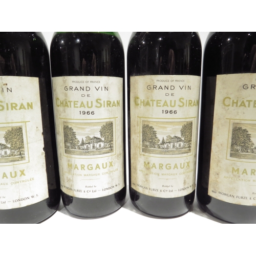 7130 - 1966 Chateau Siran, Margaux x 4 bottles