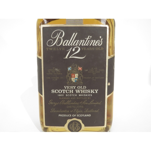 7046 - Ballantines 12 Years Old Very Old Scotch Whisky, 1970's bottling