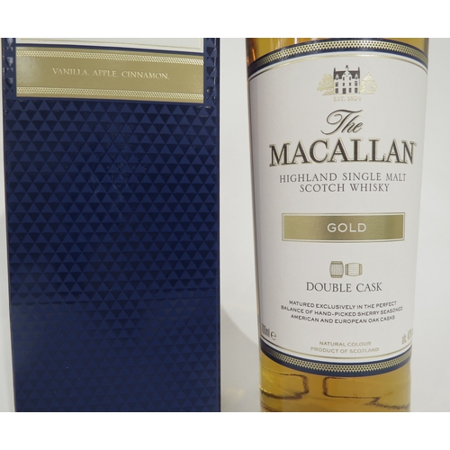 7052 - The Macallan Gold Double Cask Highland Single Malt Scotch Whisky, 700ml, boxed