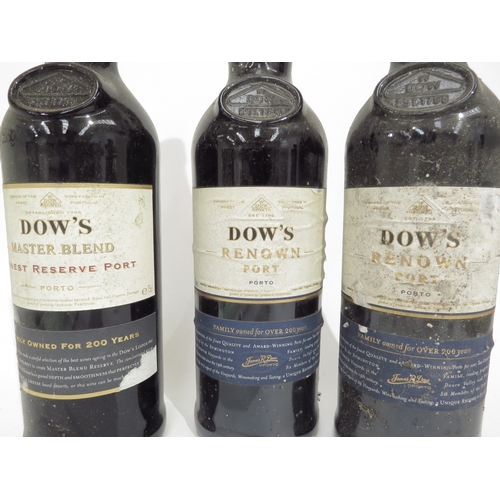 7102 - Dow's Renown Port x 2, Dow's Master Blend Finest Reserve Port (3)