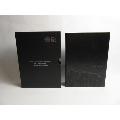 4412 - A cased and boxed Royal mint 2013 Proof coin set- Collectors Edition