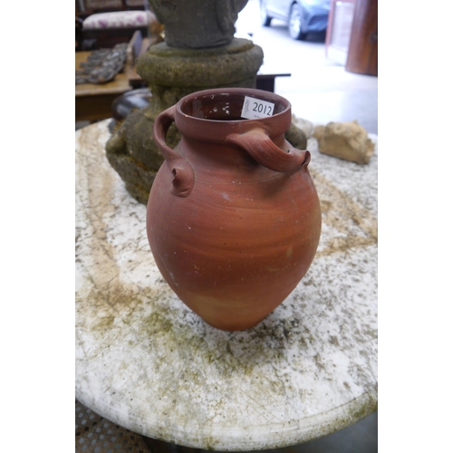 2012 - An Art Nouveau terracotta pot