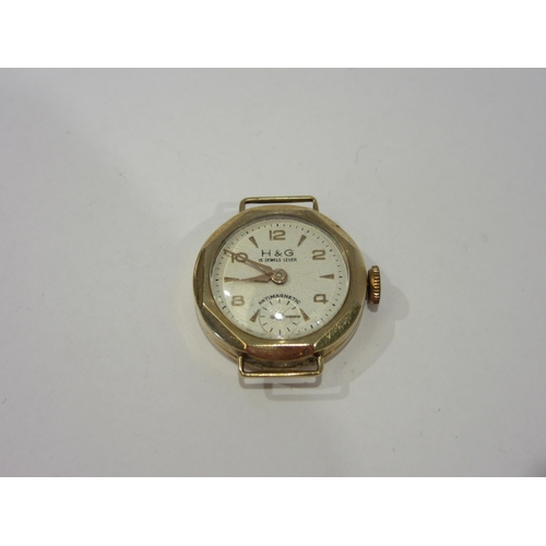 1360 - Two lady's wristwatch faces including one 9ct, a Sekonda watch lady's pendant and a silver engraved ... 