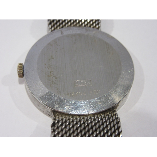 1361 - An Emka Geneve wristwatch, back and buckle stamped 925, and a Helbros wristwatch with Deco style fac... 