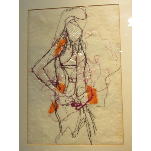 4033 - Four Iona Magnus thread on material images including 