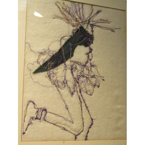 4033 - Four Iona Magnus thread on material images including 