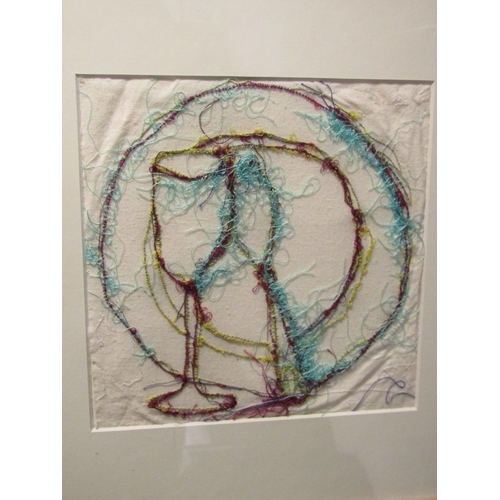 4033 - Four Iona Magnus thread on material images including 