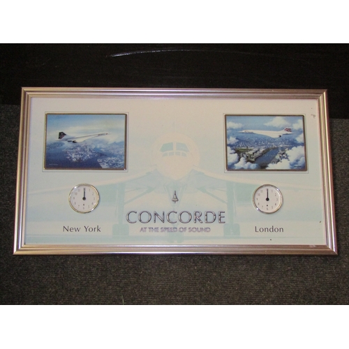 A Concorde New York-London speed of sound clock, Concorde picture and ...