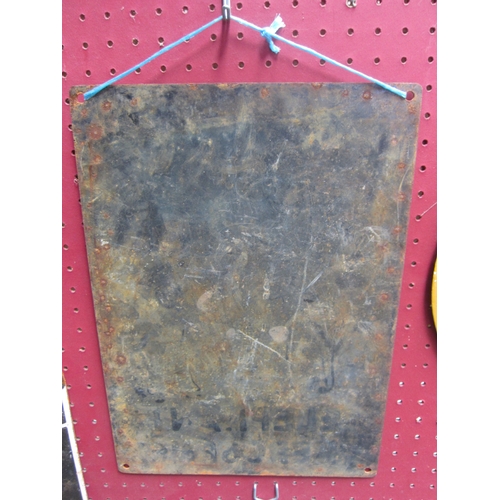 7084 - An ESSO Elephant enamel sign, reproduction, 26cm x 36cm