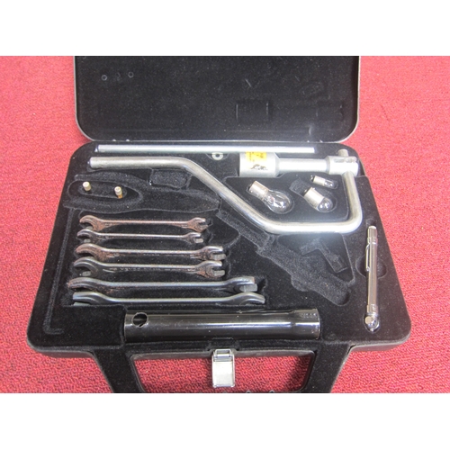 7093 - A cased Jaguar tool kit, not complete