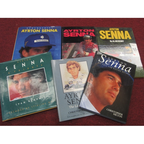 7116 - A 1993 Silverstone British Grand Prix programme bearing Ayrton Senna signature on page 35 along with... 