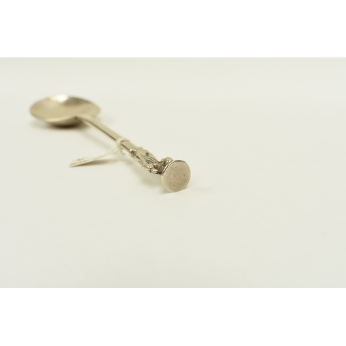 8036 - A late 18th Century silver Apostle spoon by John Lambe, London, 18cm long, 43.1g