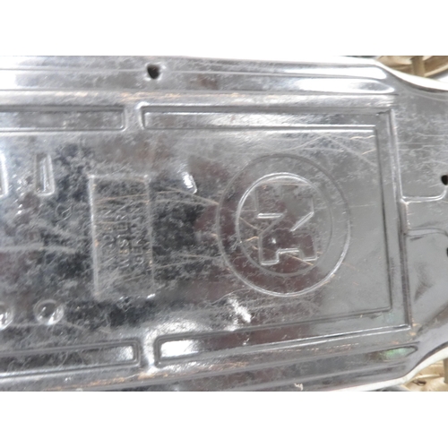 5021 - JNF Mercedes vintage West German made JNF Monoposto battery operated tinplate Mercedes racing car, N... 