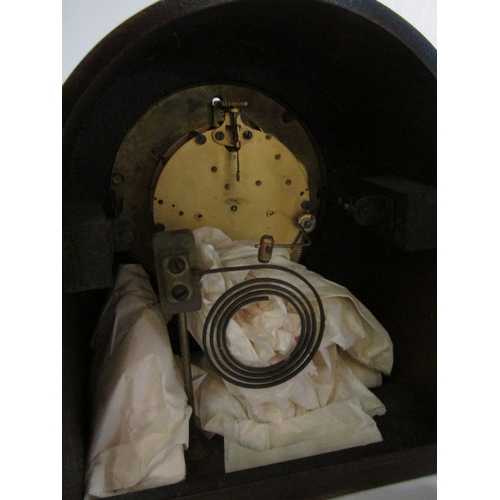 4265 - A Napoleon hat clock by Seth Thomas U.S.A. with white Arabic dial