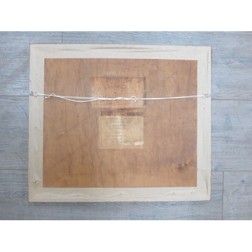 1060 - WILLIAM EGGINGTON (XIX/XX) A framed and glazed watercolour - 'A Devon Lane', Signed bottom left. J.L... 