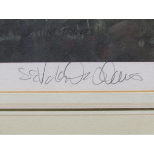 1029 - A limited edition print after Sherree Valentine-Daines depicting a cricket match, no. 377/850, frame... 