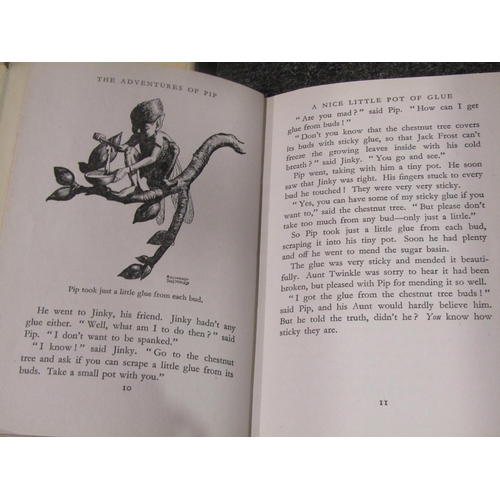 1040 - Enid Blyton: The Adventures of Pip 1948 1st edition, The Enid Blyton holiday book 1959 and Sixth Hol... 