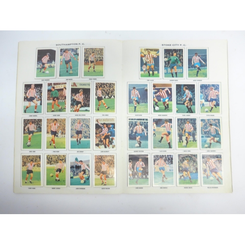 6033B - Football trade cards - Three fully completed football Picture Stamp albums, comprising English First... 