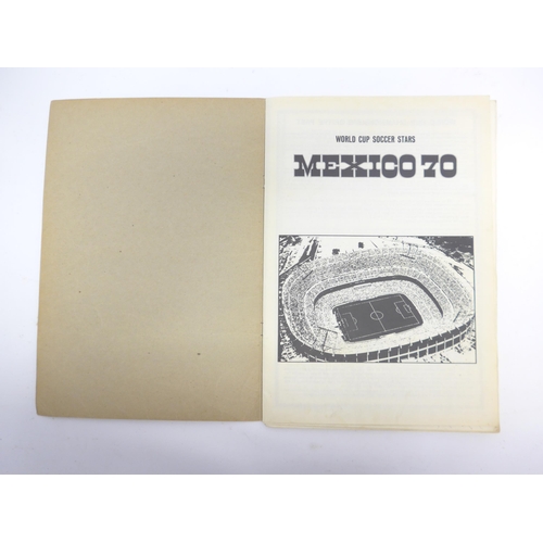 6033B - Football trade cards - Three fully completed football Picture Stamp albums, comprising English First... 