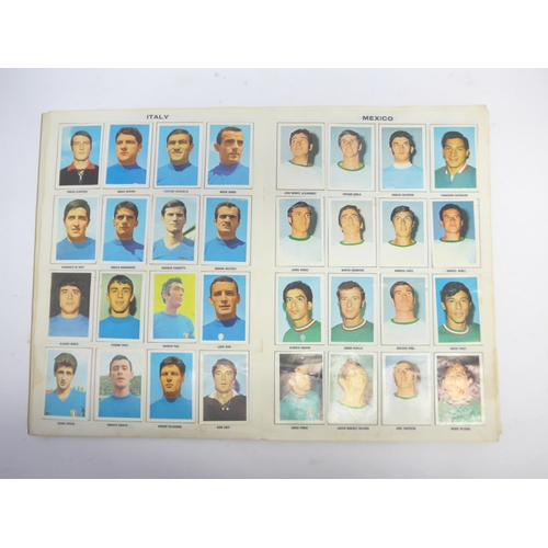 6033B - Football trade cards - Three fully completed football Picture Stamp albums, comprising English First... 