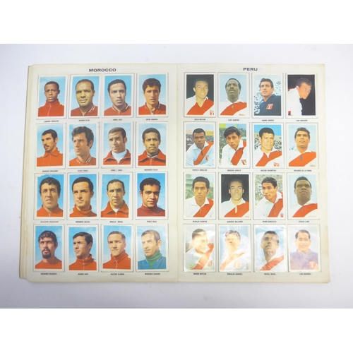6033B - Football trade cards - Three fully completed football Picture Stamp albums, comprising English First... 