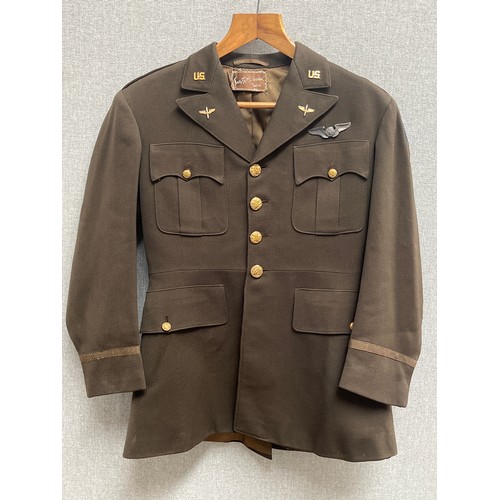 A US 8th Air Force jacket with a registration plate (2)