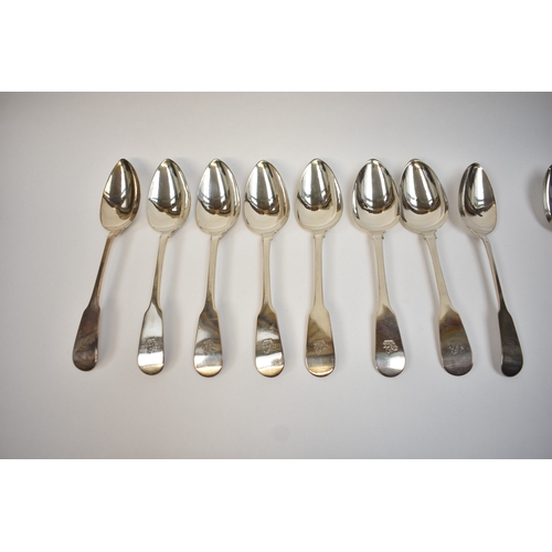 5101 - Twelve Dublin silver 