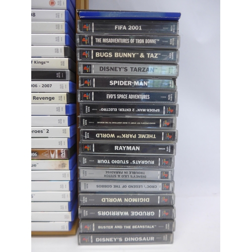 6015 - Retro gaming, two unboxed computer games consoles to include Sony PlayStation and Sony PS2 Slimline ... 