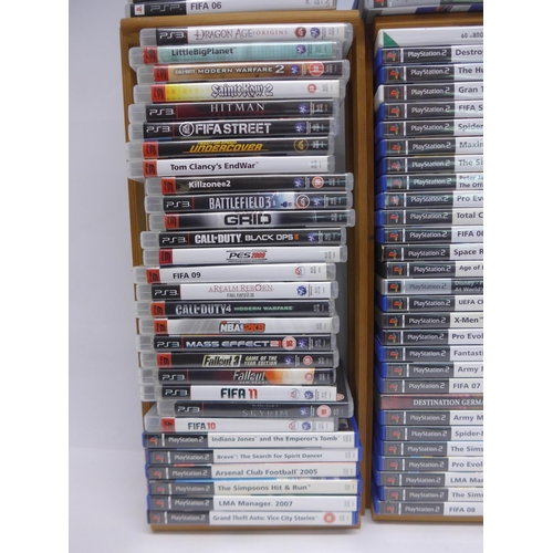 6015 - Retro gaming, two unboxed computer games consoles to include Sony PlayStation and Sony PS2 Slimline ... 