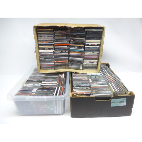 7093 - Heavy Metal / Hard Rock / Prog / Industrial / Grunge - CD collection - Approximately four-hundred CD... 