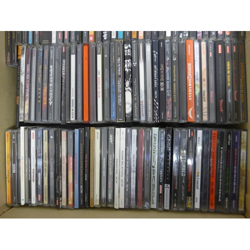 7093 - Heavy Metal / Hard Rock / Prog / Industrial / Grunge - CD collection - Approximately four-hundred CD... 