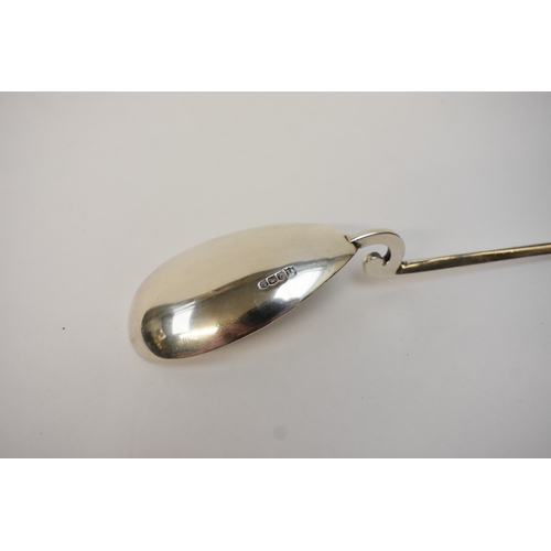 5084 - A Thomas Bradbury & Son Ltd silver corinium spoon 20.5cm long, 61g