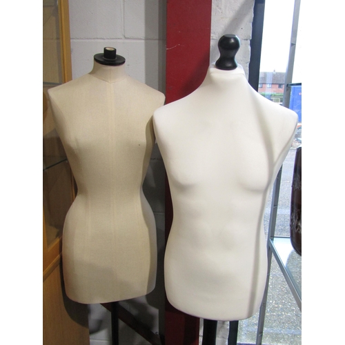 1004 - Male and female form dressmaker's mannequins