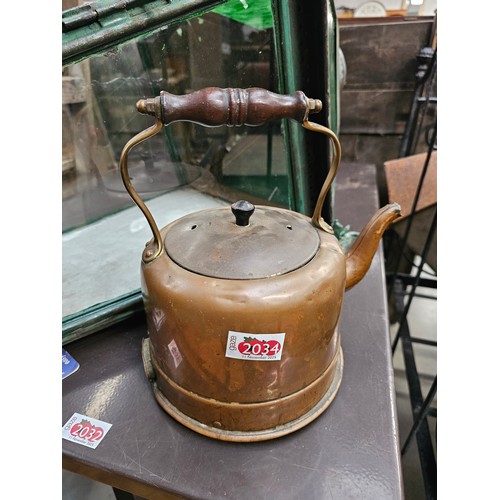 2034 - A copper kettle from Great Yarmouth power station