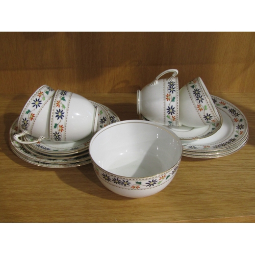 1008 - A selection of Paragon tea wares to include cups and saucers, tea plates and sugar bowl